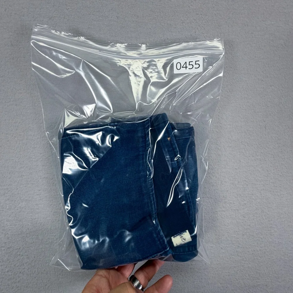 We‎ The Free Flare Jeans Womens 27 Blue Pull On Penny Boho High Rise